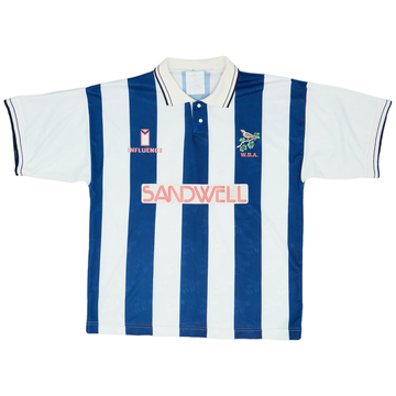 1991-92 West Brom Home Shirt - 8/10 - (L)