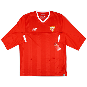 2017-18 Sevilla Away L/S Shirt (L)