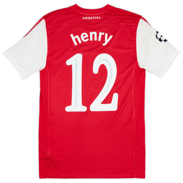 2011-12 Arsenal Home Shirt Henry #12ES