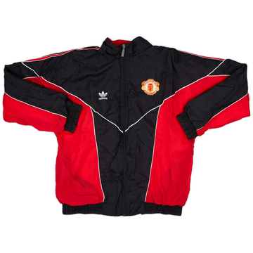 1988-90 Manchester United adidas Track Jacket - 8/10 - (M)
