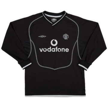2000-02 Manchester United GK Shirt - 8/10 - (L.Boys)