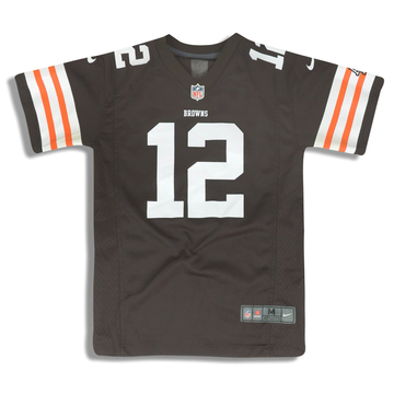 2012 Cleveland Browns McCoy #12 Nike Game Jersey (Home) Y
