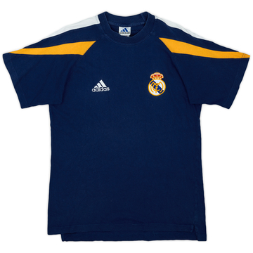 1998-00 Real Madrid adidas Cotton Tee - 8/10 - (XL.Boys)