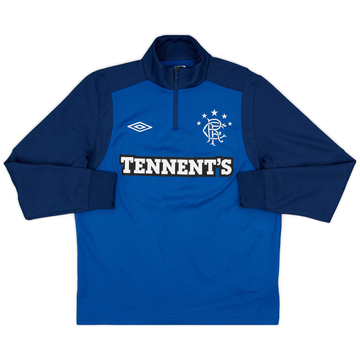 2011-12 Rangers Umbro 1/4 Zip Drill Top - 9/10 - (L)