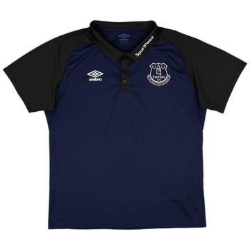 2018-19 Everton Umbro Polo Shirt - 8/10 - (L)
