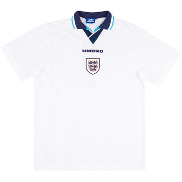 1995-97 England Match Issue Home Shirt #4