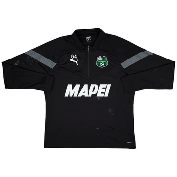 2022-23 Sassuolo Puma Player Issue 1/4 Zip Drill Top #64 - 5/10 - (XL)