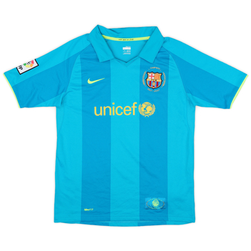 2007-09 Barcelona Away Shirt - 8/10 - (XL.Boys)