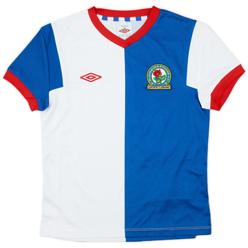 2011-12 Blackburn Rovers Home Shirt - 8/10 - (S.Boys)