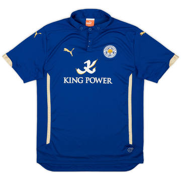 2014-15 Leicester Home Shirt - 7/10 - (L.Boys)