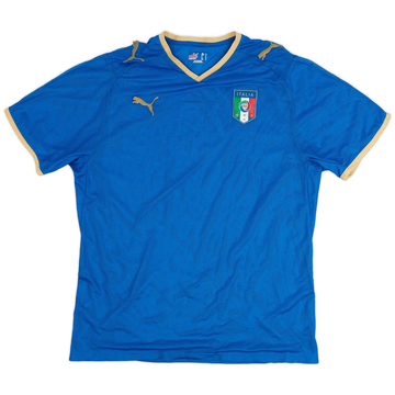 2007-08 Italy Home Shirt - 8/10 - (L)