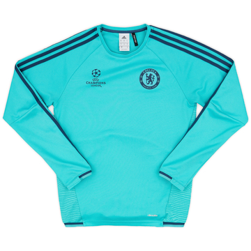 2015-16 Chelsea adidas CL Sweat Top - 7/10 - (S)