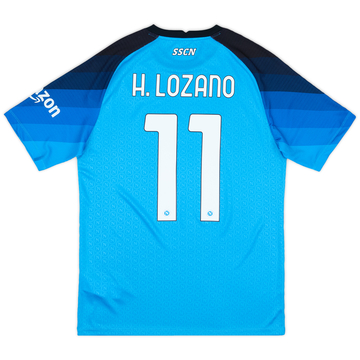 2022-23 Napoli Authentic  Home Shirt H.Lozano #11