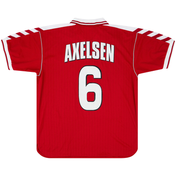 1999 Denmark Women Match Issue World Cup Home Shirt Axelsen #6