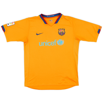 2006-08 Barcelona Away Shirt - 7/10 - (XL.Boys)