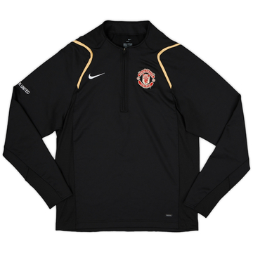 2006-07 Manchester United Nike 1/4 Zip Drill Top - 9/10 - (S)
