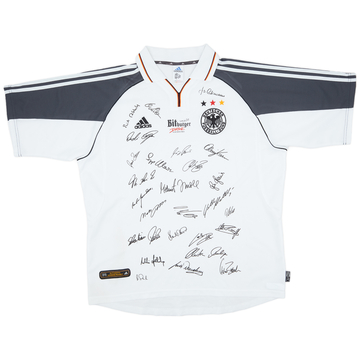 2000-02 Germany 'Signed' Home Shirt - 9/10 - (XL)