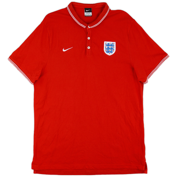 2014-15 England Nike Polo Shirt - 9/10 - (XXL)