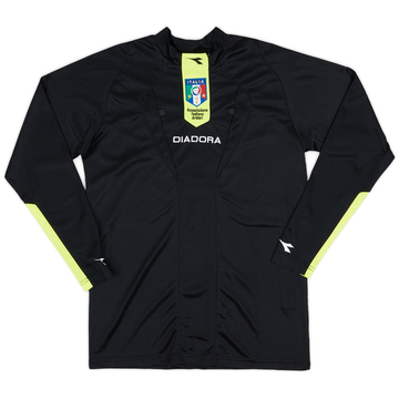 1990s Italy FIGC Diadora Referee L/S Shirt - 9/10 - (XS)