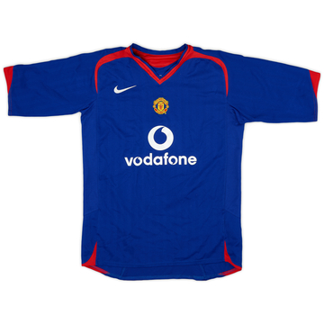 2005-06 Manchester United Away Shirt - 8/10 - (XL.Boys)