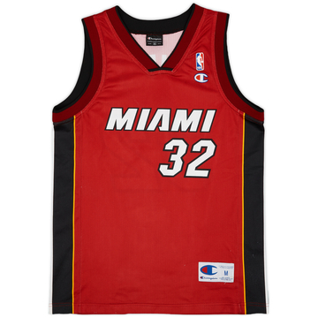 2004-07 Miami Heat O'Neal #32 Champion Alternate Jersey - 8/10 - (M)