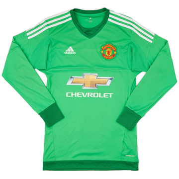 2015-16 Manchester United GK Shirt - 7/10 - (XS)