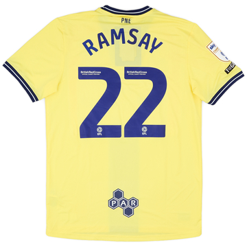 2023-24 Preston North End Match Issue Third Shirt Ramsay #22