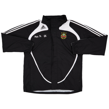 2008-09 Rapid Vienna Staff Issue adidas Hooded Rain Jacket - 6/10 - (XL)