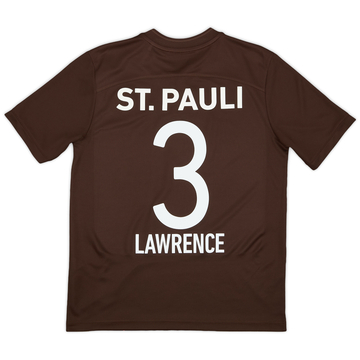 2021-22 St Pauli Home Shirt Lawrence #3 - 7/10 - (S)