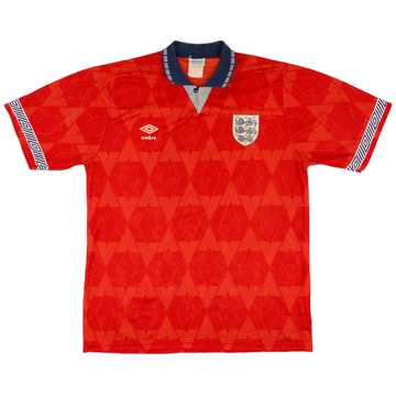 1990-93 England Away Shirt - 6/10 - (L)