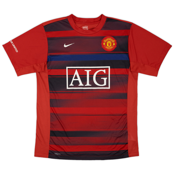 2009-10 Manchester United Nike Training Shirt - 7/10 - (M)