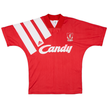 1991-92 Liverpool Home Shirt - 6/10 - (M)