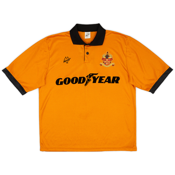 1993-94 Wolves Home Shirt - 8/10 - (L)