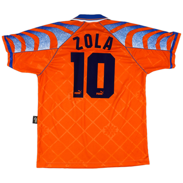 1995-96 Parma Fourth Shirt Zola #10 - 8/10 - (XL)