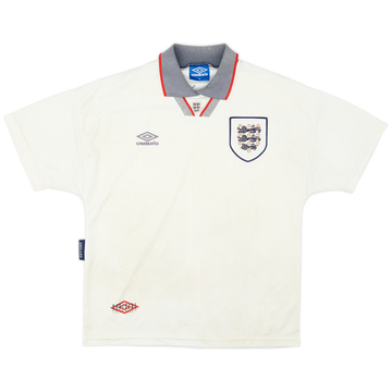1993-95 England Home Shirt - 5/10 - (M)