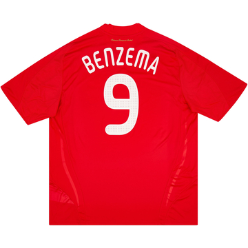 2007-08 France Away Shirt Benzema #9
