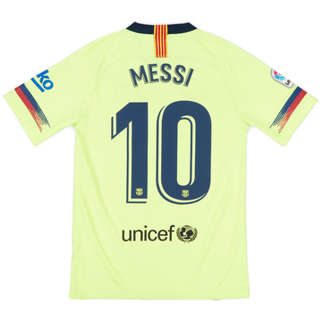2018-19 Barcelona Away Shirt Messi #10 - 6/10 - (S)