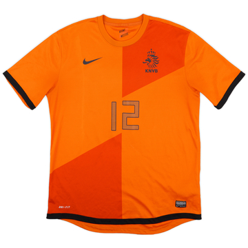 2012-13 Netherlands Home Shirt #12 - 9/10 - (L)