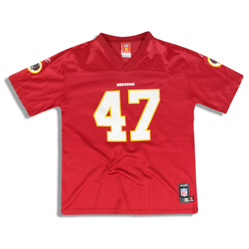 2007 Washington Redskins Cooley #47 Reebok Replica Jersey (Home) Y