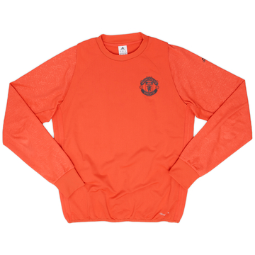 2016-17 Manchester United adidas Sweat Top - 9/10 - (M)