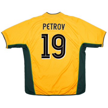 2002-03 Celtic Away Shirt Petrov #19 - 8/10 - (XXL)