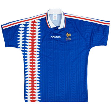 1994-96 France Home Shirt - 9/10 - (L/XL)