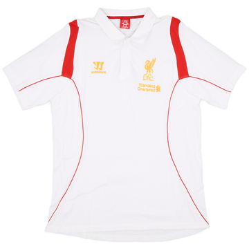2012-13 Liverpool New Balance Polo Shirt - 9/10 - (XL)