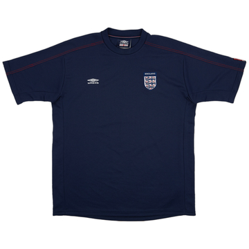 2002-03 England Umbro Training Shirt - 8/10 - (L)