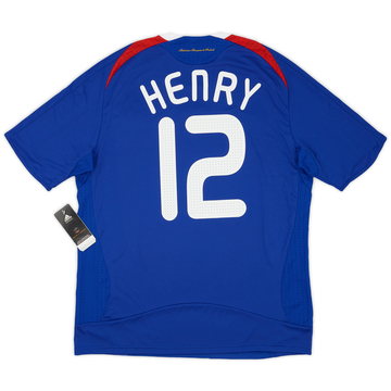 2007-08 France Home Shirt Henry #12 (L)