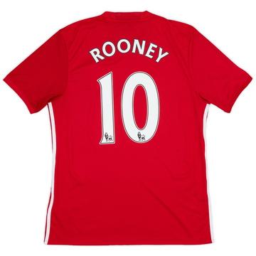 2016-17 Manchester United Home Shirt Rooney #10 - 5/10 - (M)