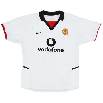 2002-03 Manchester United Away Shirt - 6/10 - (L.Boys)