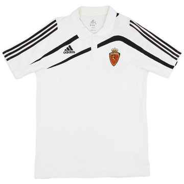 2009-10 Real Zaragoza adidas Polo Shirt - 6/10 - (L/XL)