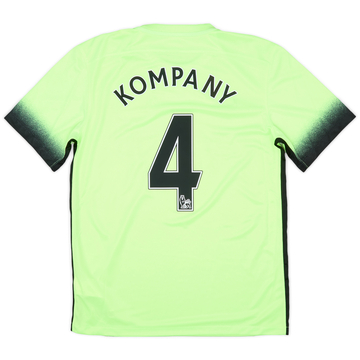 2015-16 Manchester City Third Shirt Kompany #4 (M)