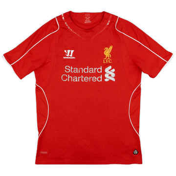 2014-15 Liverpool Home Shirt - 4/10 - (M)